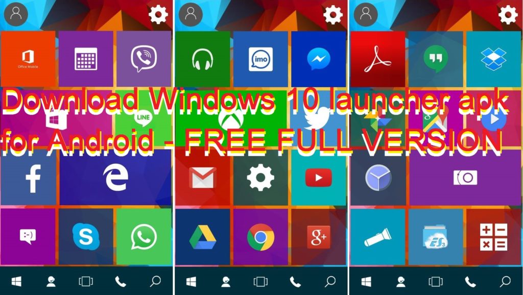 windows 10 launcher download
